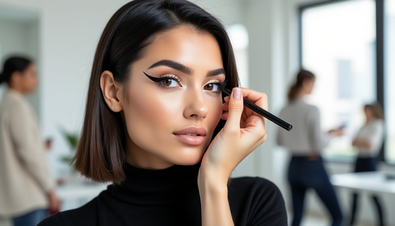 découvrez comment réaliser le look eyeliner graphique de jessica alba en seulement cinq minutes ! suivez nos conseils beauté simples et rapides pour adopter cette tendance maquillage irrésistible.