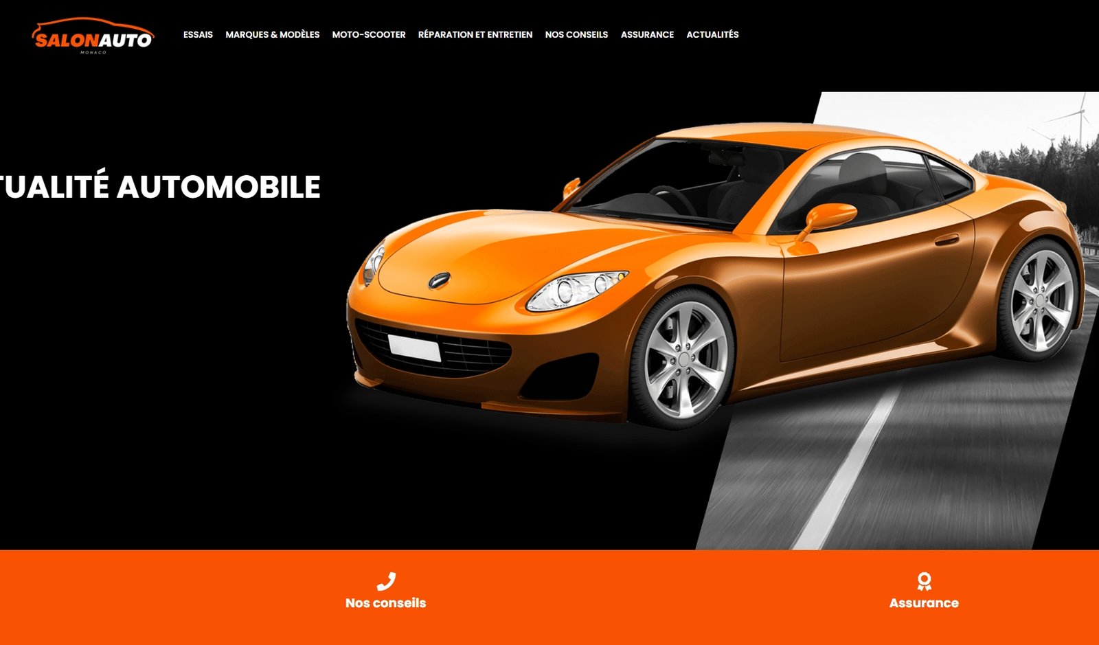 salonautomonaco.com capture premiere page