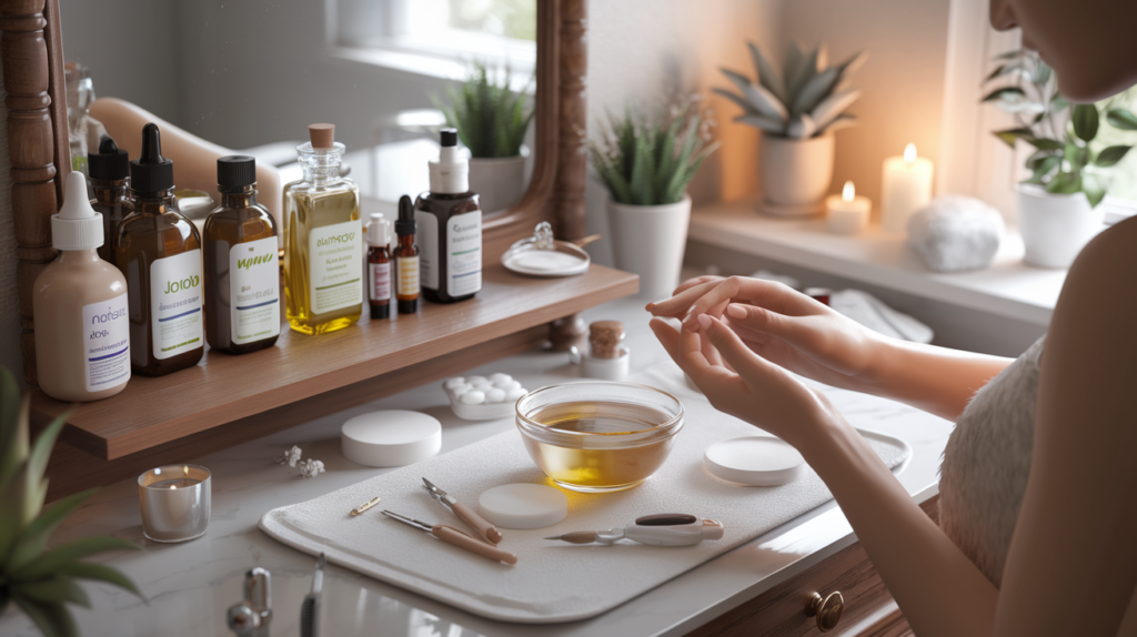 découvrez comment réaliser un bain d'huile efficace pour renforcer vos ongles et leur apporter brillance et nutrition. suivez nos conseils simples pour des ongles en pleine santé!