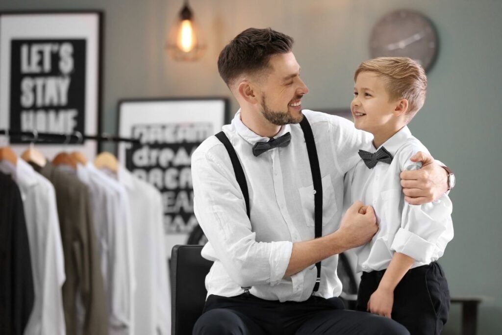 habillant vos enfants avec style