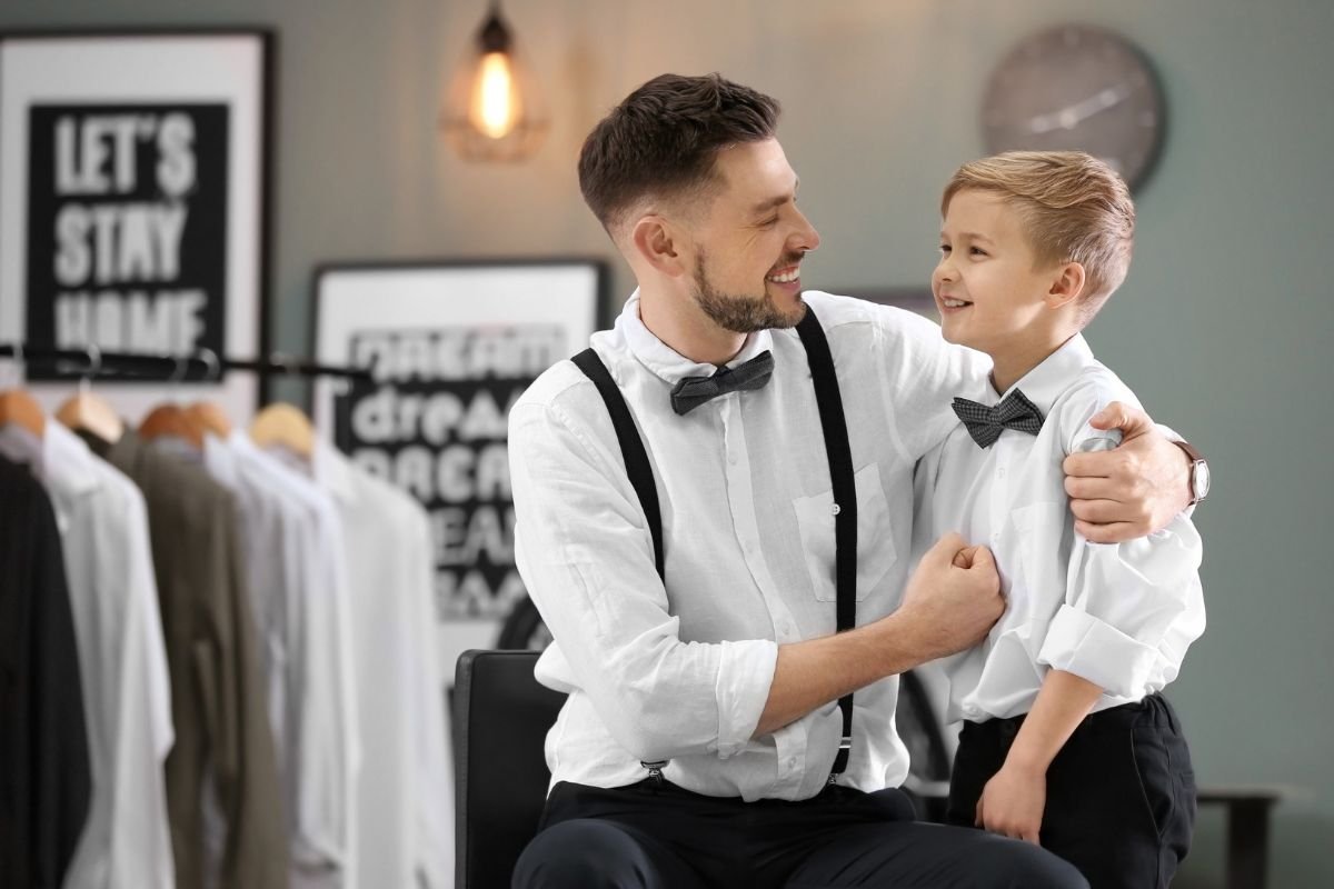 habillant vos enfants avec style