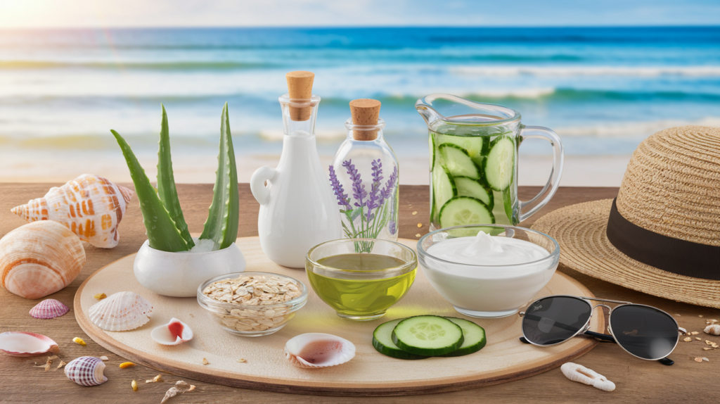 découvrez 8 remèdes naturels efficaces pour apaiser vos coups de soleil et soulager votre peau enflammée. suivez nos conseils simples pour retrouver confort et douceur après une exposition au soleil.