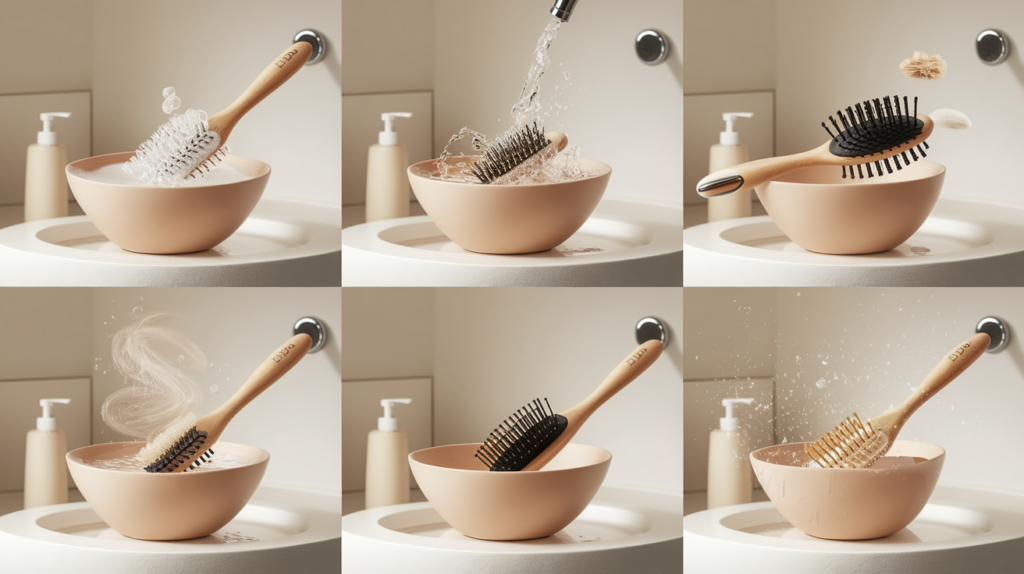 découvrez 6 méthodes efficaces pour nettoyer vos brosses à cheveux et prévenir l'accumulation de bactéries. maintenez une bonne hygiène capillaire et prolonger la durée de vie de vos accessoires de coiffure grâce à nos conseils pratiques.