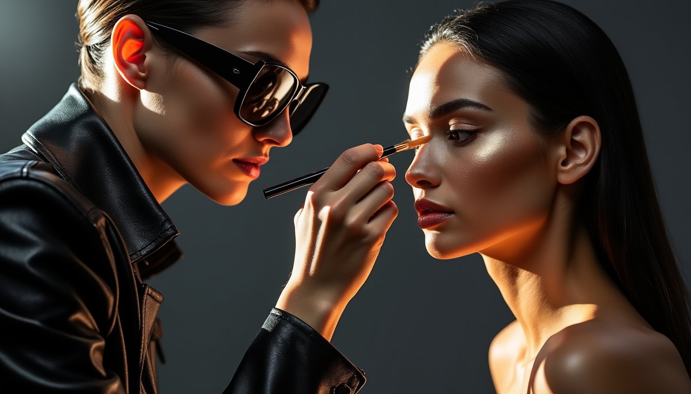 découvrez les secrets de beauté de hung vanngo, maquilleur des stars, à travers sa toute nouvelle marque de maquillage. inspiré par son expérience auprès des célébrités, il partage ses astuces exclusives pour un teint parfait et un look glamour.