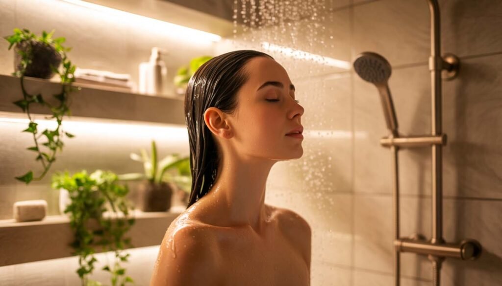 douche du soir
