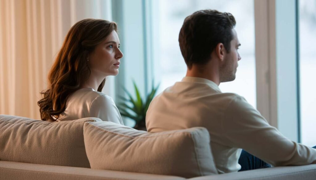 partenaire malheureux en couple