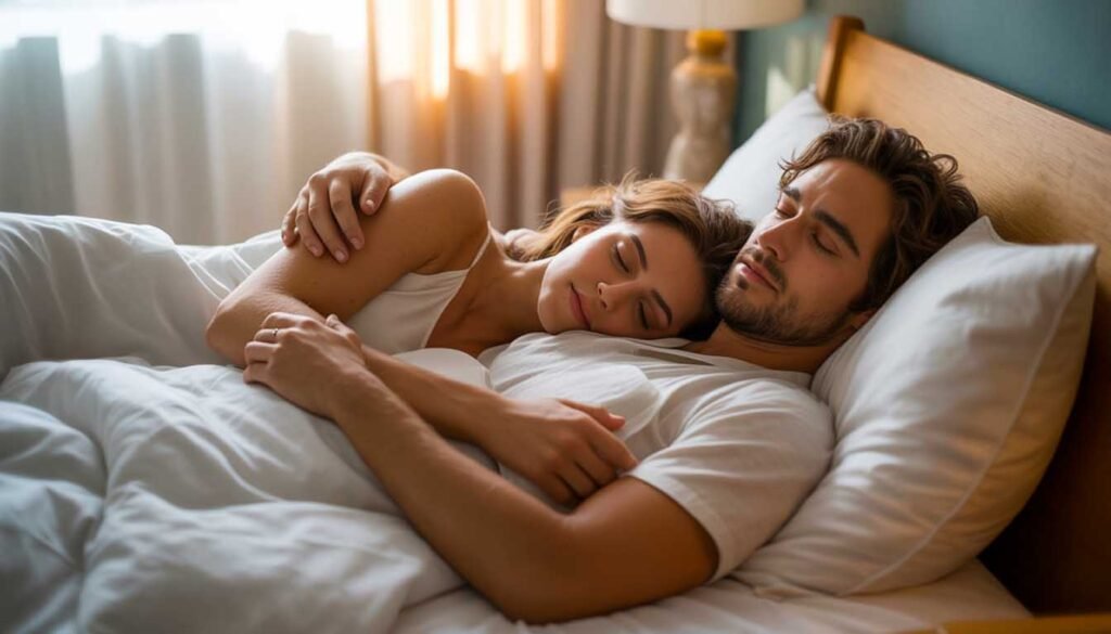 positions pour dormir en couple