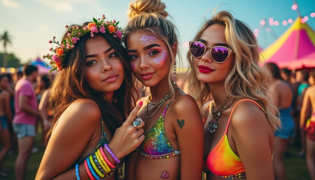 découvrez nos astuces de beauté pour réussir les looks les plus tendance des festivals. inspirez-vous des idées maquillage et coiffure incontournables pour briller lors de chaque événement estival !