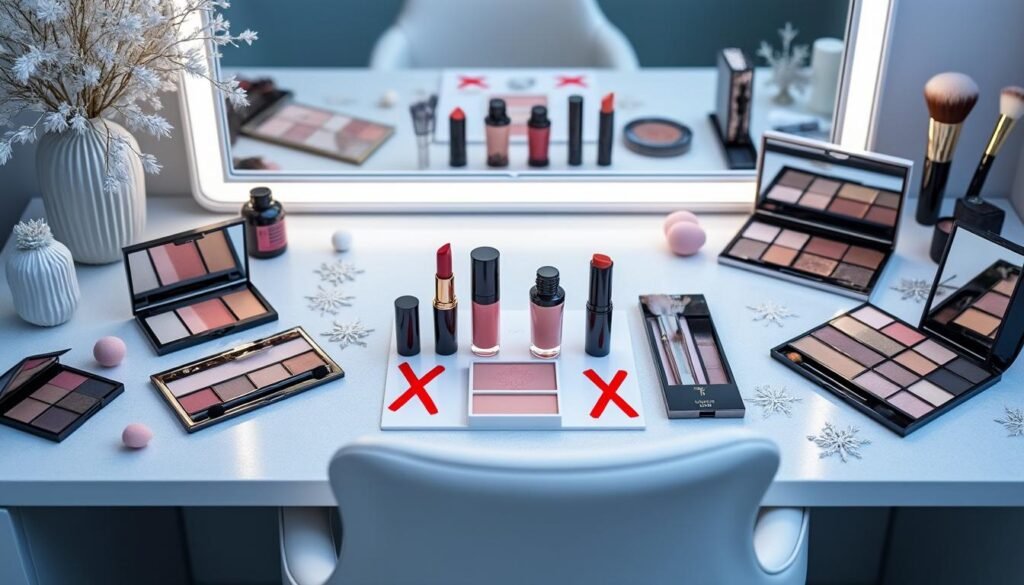 En tant que rédactrice beauté, voici les 6 produits de maquillage que je bannis cet hiver découvrez les 6 produits de maquillage que, en tant que rédactrice beauté, je déconseille absolument cet hiver pour préserver votre peau et sublimer votre look saisonnier.