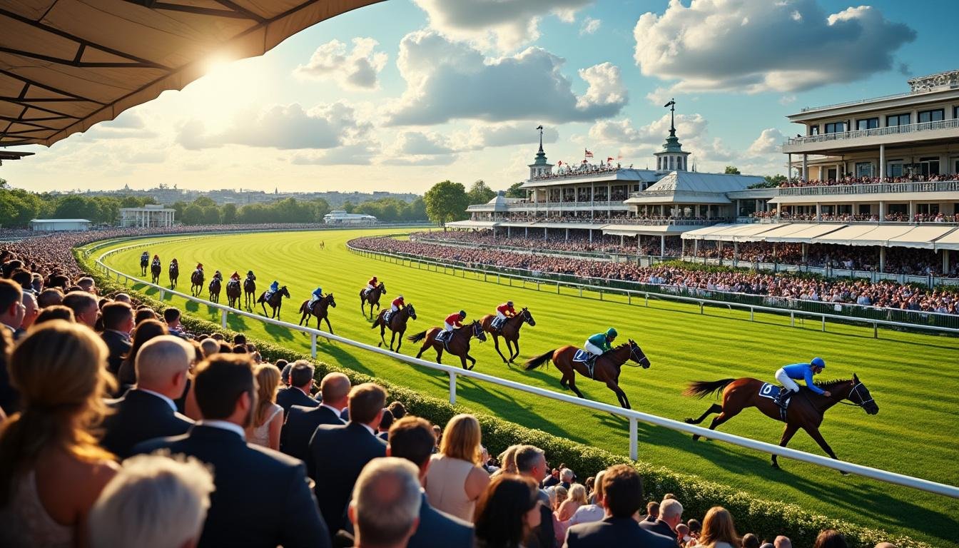 assistez à la grande épreuve ii du conseil de paris, un événement prestigieux marquant la fin de la saison à l’hippodrome de longchamp, et vivez une clôture majestueuse riche en émotions et en spectacles hippiques.