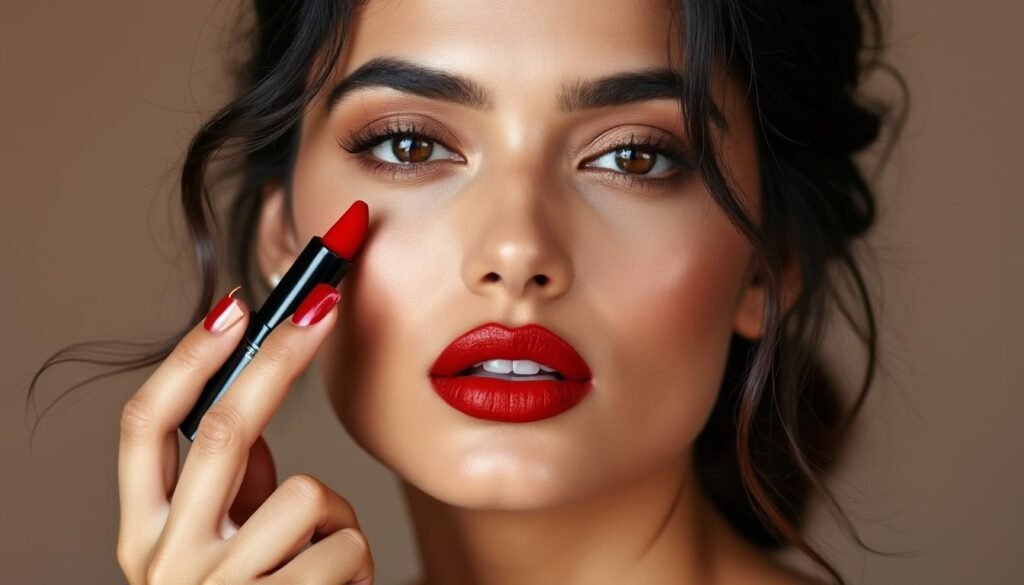 découvrez les secrets maquillage d'aditi rao hydari, sa passion pour le rouge à lèvres et son approche de la beauté naturelle et simple.