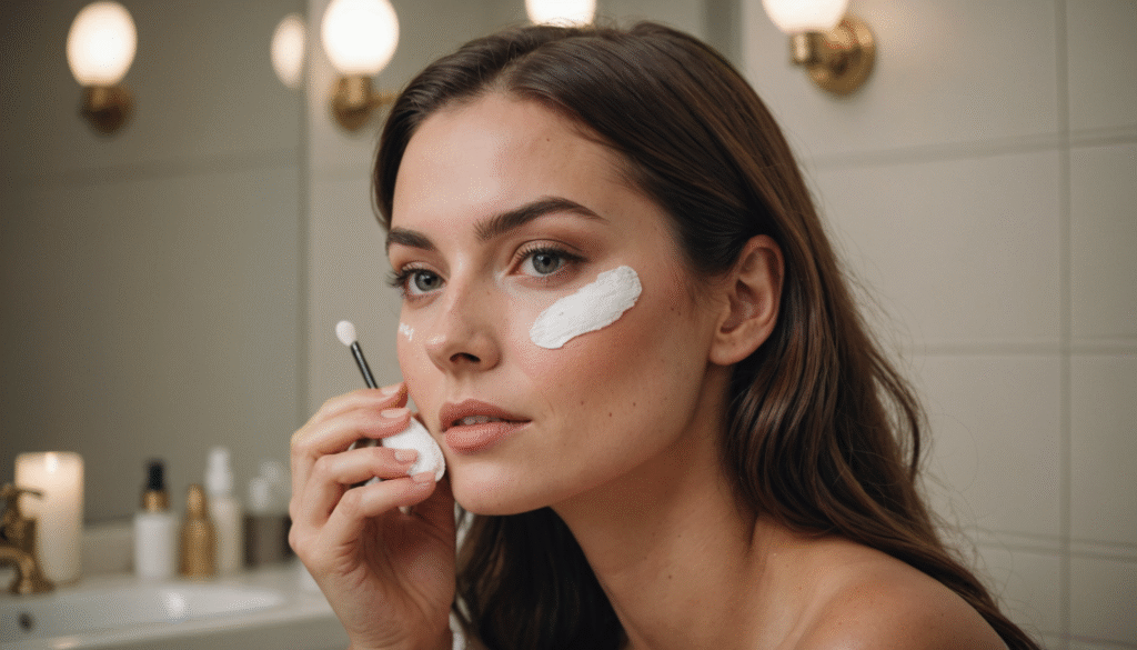 découvrez l'astuce glacée des générations passées pour fixer votre maquillage sans utiliser de spray ni de poudre, et gardez un teint frais toute la journée.