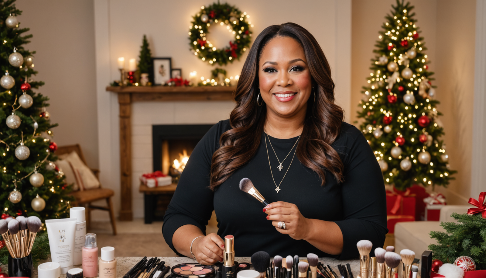 découvrez les astuces beauté festives de kim davis de kim clay artistry et ses conseils pour des trouvailles économiques afin de briller pendant les fêtes.