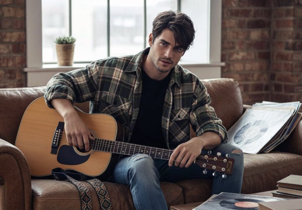 chemise en flanelle mode grunge