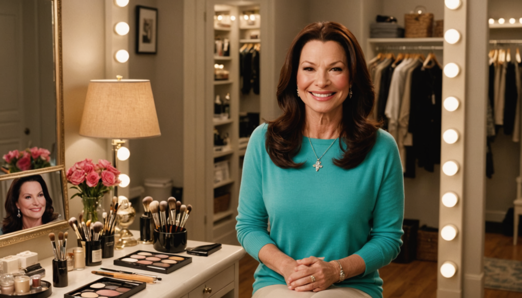 découvrez les secrets beauté de fran drescher et l'objet précieux qu'elle a conservé de la série culte 'the nanny' dans cette interview exclusive.