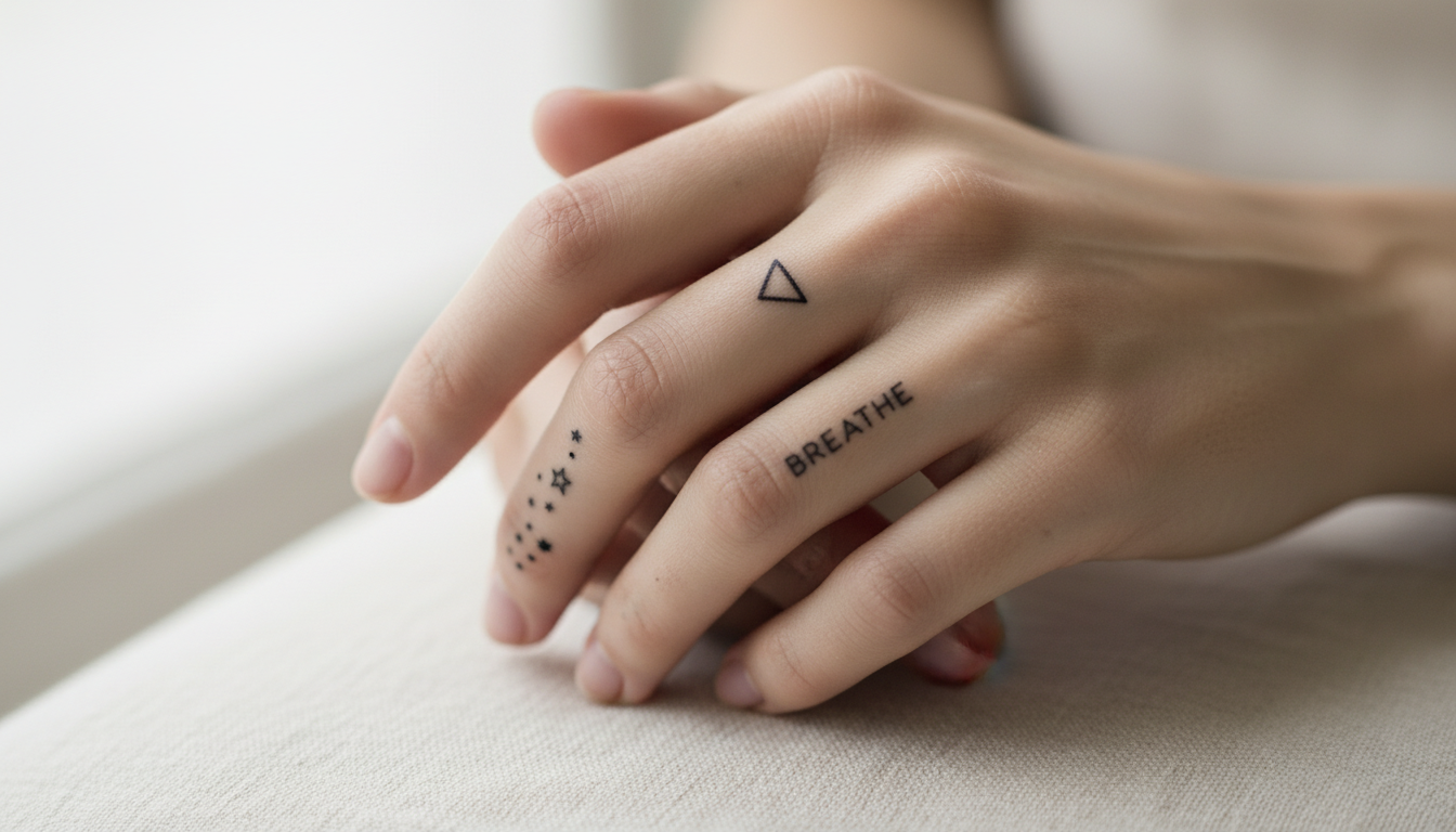découvrez des idées de tatouages féminins pour les doigts, explorez différents motifs tendance et les zones idéales pour sublimer ce petit espace avec élégance.