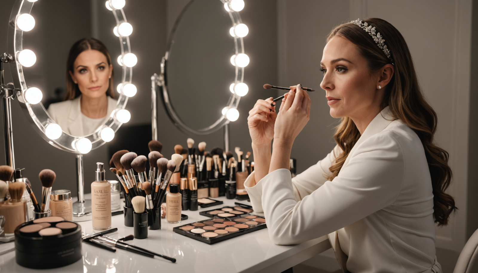 découvrez les astuces beauté de sali hughes pour choisir le fond de teint idéal et obtenir un maquillage impeccable le jour de votre mariage.