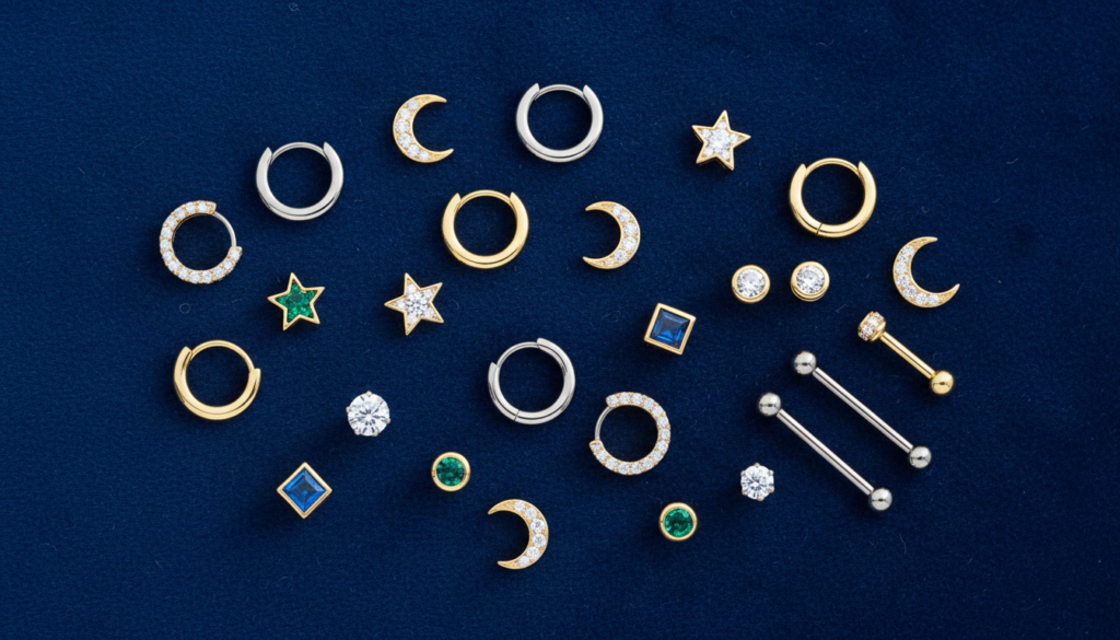 Cartilage : tout savoir sur le piercing et les bijoux découvrez tout ce qu'il faut savoir sur le piercing du cartilage, les types de bijoux adaptés, les soins indispensables et les conseils pour un piercing réussi et sans risque.