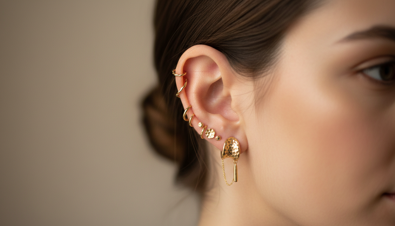 découvrez tout ce qu'il faut savoir sur le piercing au cartilage et choisissez les meilleurs bijoux pour allier style et confort.