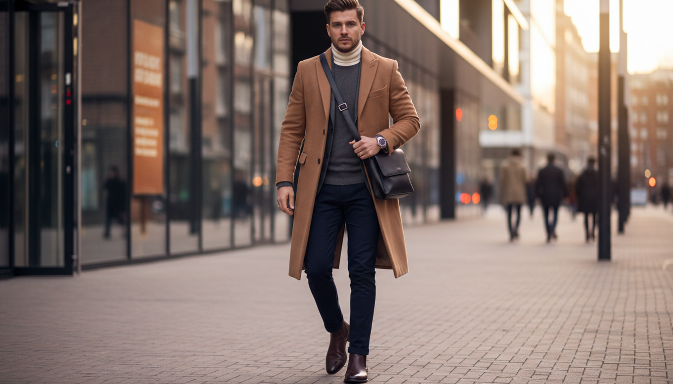 découvrez comment porter une veste camel longue pour homme avec style. explorez nos conseils de looks et les chaussures idéales pour compléter votre tenue avec élégance.