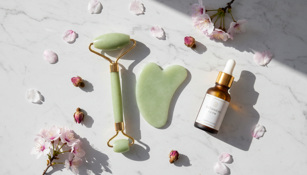 découvrez comment utiliser le rouleau de jade pour un massage facial apaisant et revitalisant, améliorant la circulation et stimulant la beauté naturelle de votre peau.