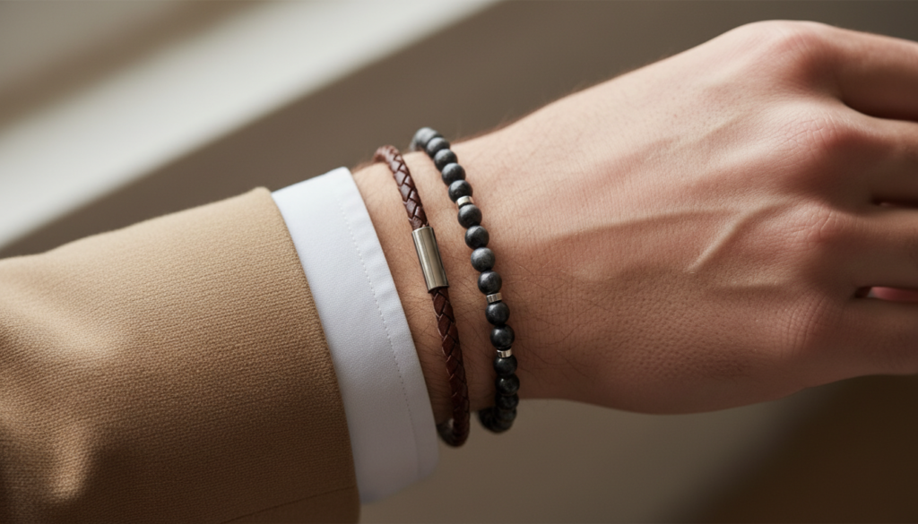 Sélection de bracelets tendance pour homme : guide d’achat découvrez notre sélection des bracelets tendance pour homme et suivez notre guide d'achat pour choisir le modèle parfait qui complétera votre style avec élégance.