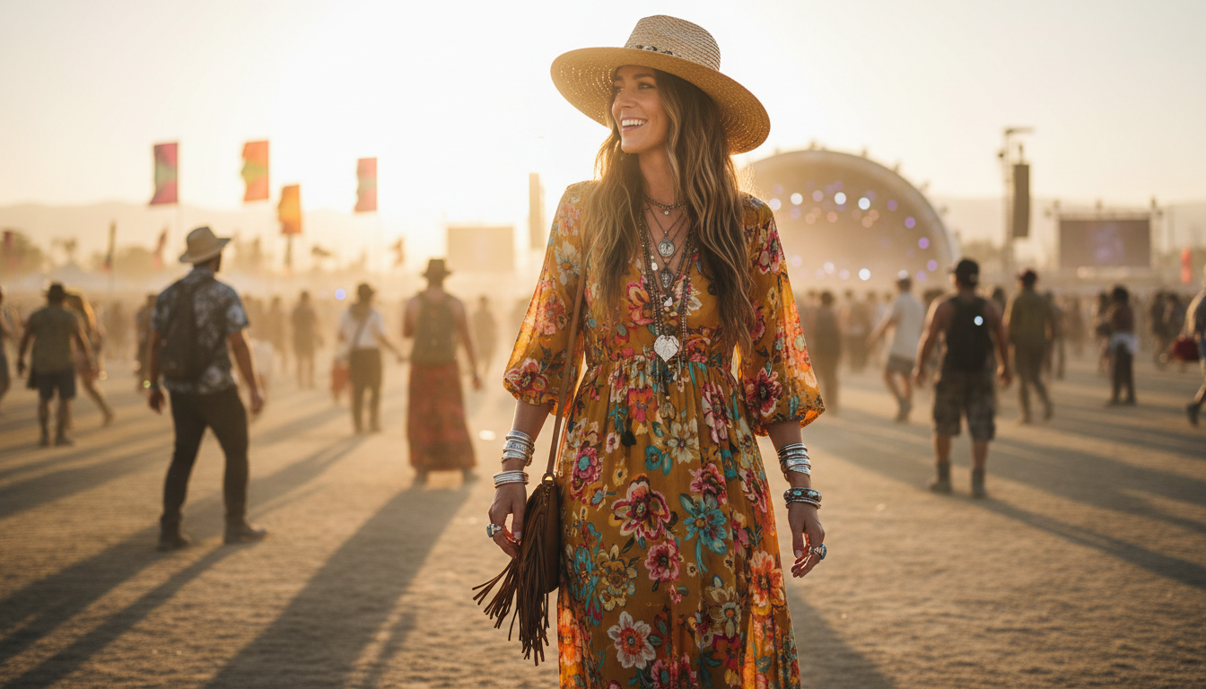 découvrez des looks bohèmes inspirants et des idées pratiques pour profiter pleinement de votre festival avec style et confort.