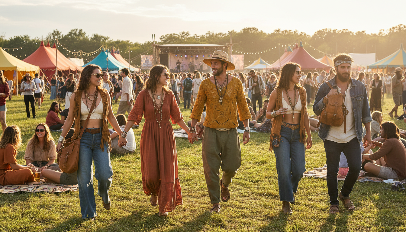 découvrez des looks bohèmes tendance et des idées pratiques pour profiter pleinement de votre festival avec style et confort.