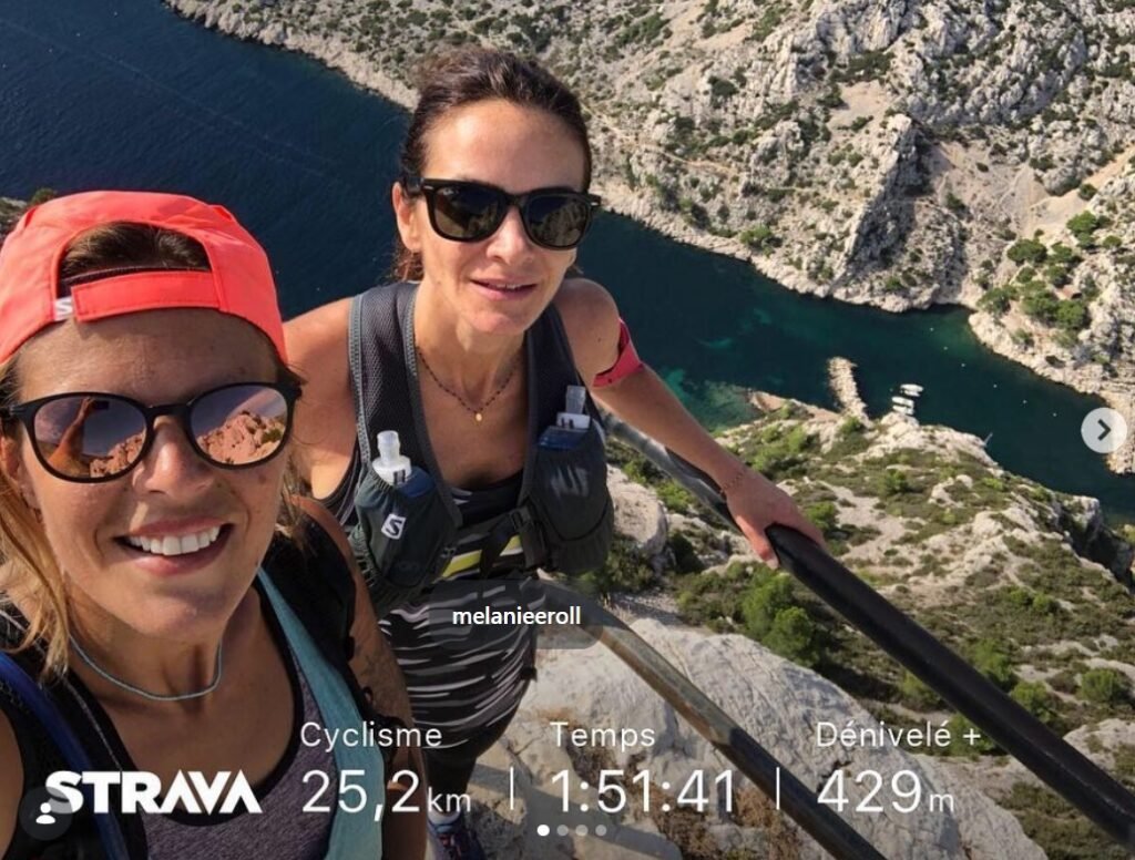 Laure Manaudou sur Strava