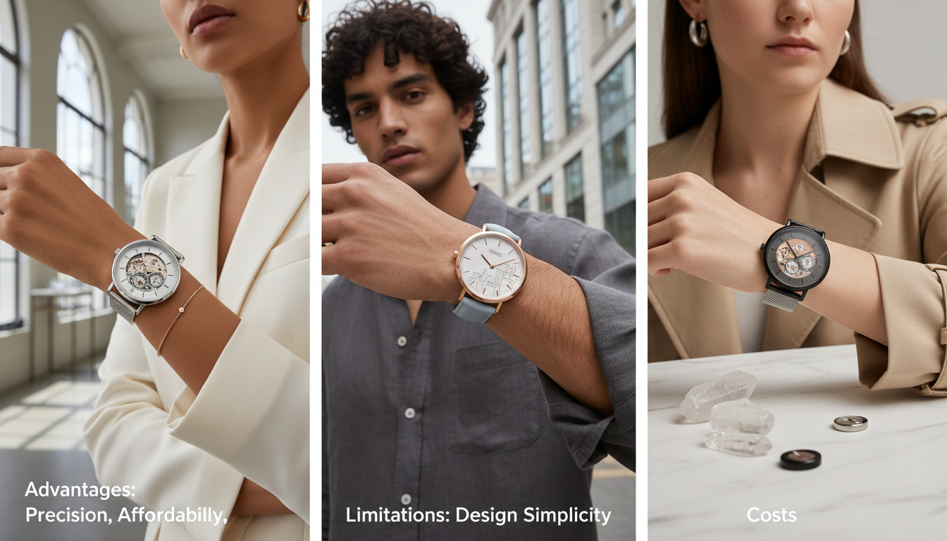 découvrez les avantages, les limites et les coûts des mouvements quartz pour mieux choisir votre montre.