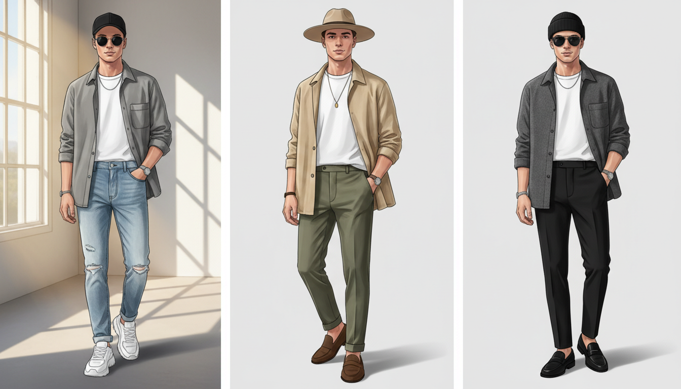 découvrez nos conseils pour choisir la coupe idéale de votre tee-shirt blanc homme et créer des tenues stylées et adaptées à toutes les occasions.