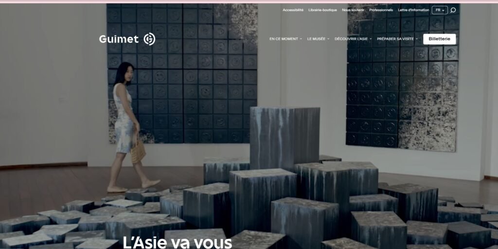 page accueil musée guimet