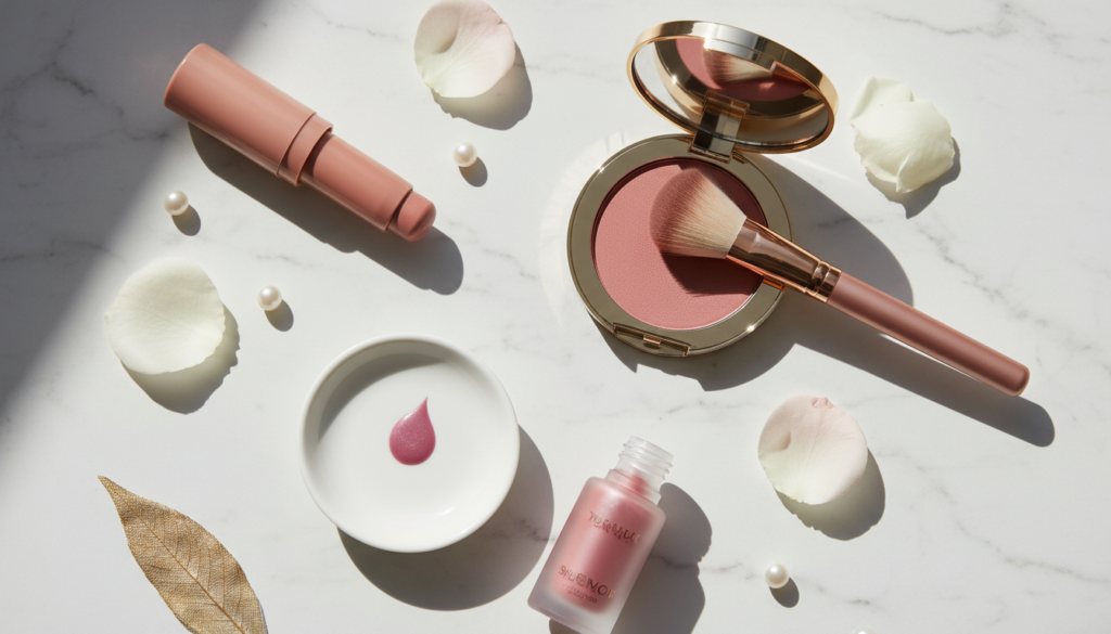 découvrez comment appliquer le blush parfaitement selon la forme de votre visage pour un maquillage naturel et harmonieux.