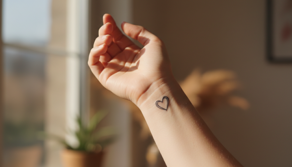 découvrez des idées originales de tatouages en forme de cœur et les meilleurs emplacements pour sublimer votre peau avec ce symbole d'amour et d'affection.