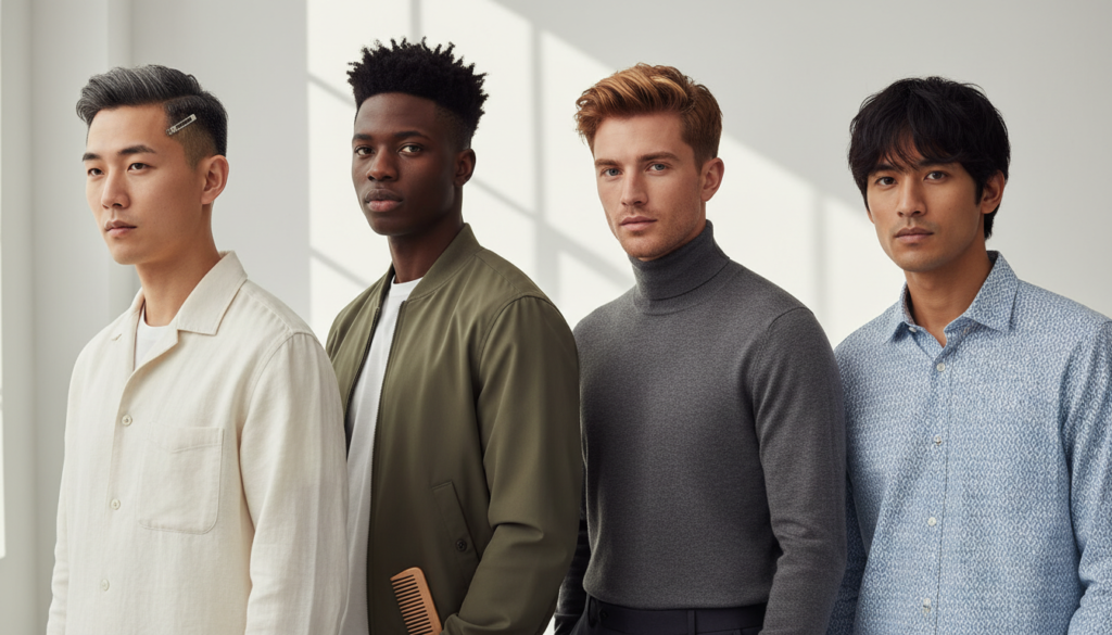 Conseils coiffure homme et inspirations : tendances courantes découvrez nos conseils coiffure homme et laissez-vous inspirer par les tendances actuelles pour un style moderne et élégant.