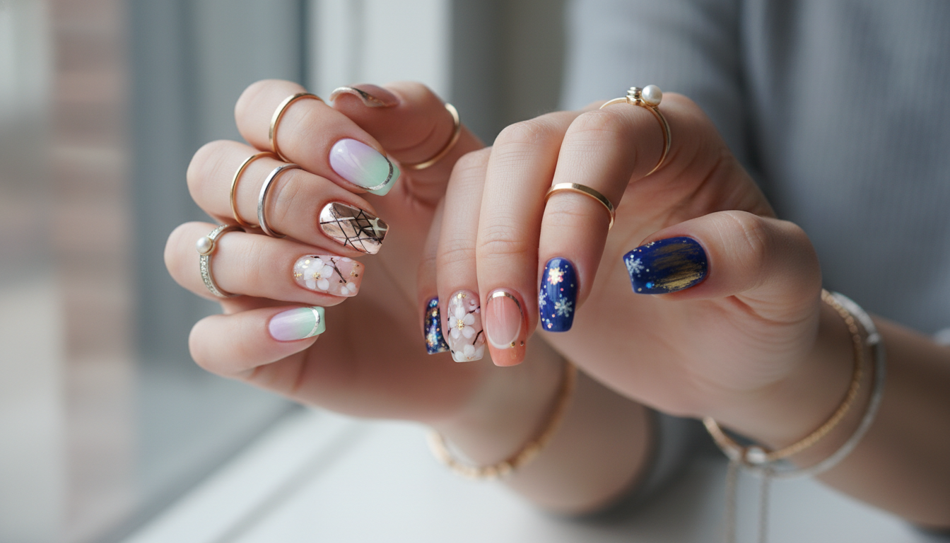 découvrez des idées originales de french manucure, avec des décos créatives et des combinaisons de couleurs tendance pour sublimer vos ongles.