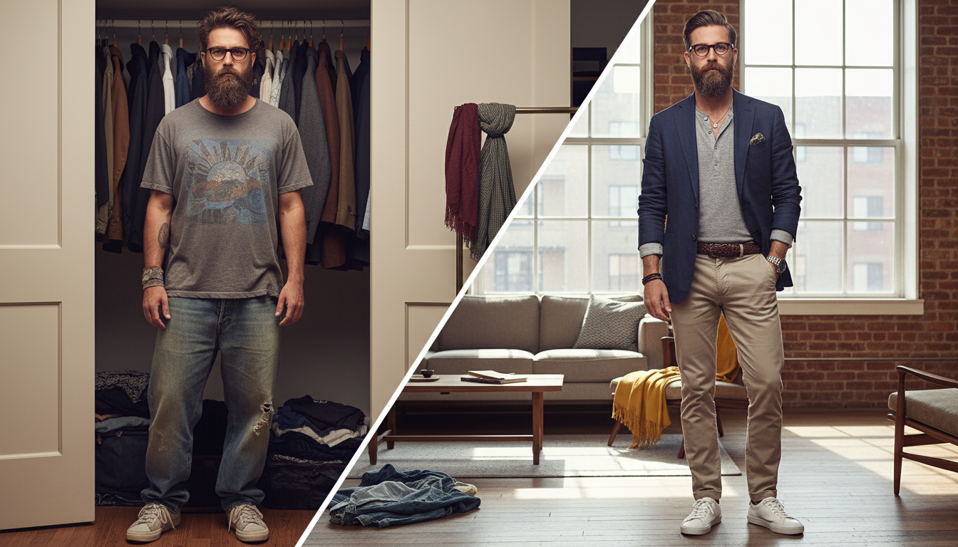 découvrez comment réussir un relooking homme : par où commencer, les changements essentiels et conseils pour un nouveau style adapté à votre personnalité.