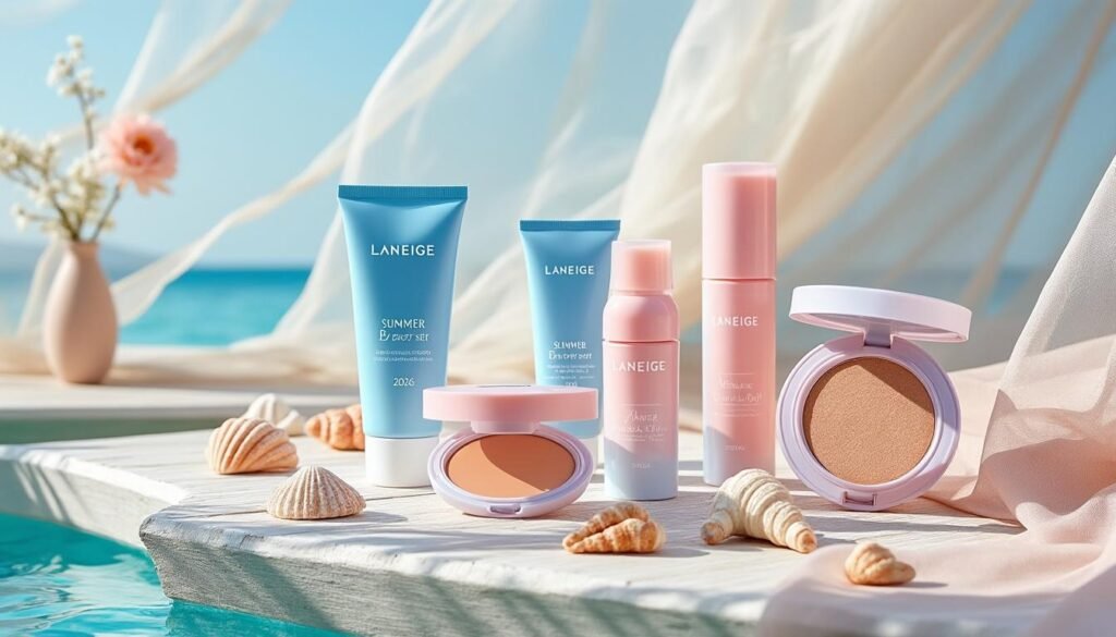 découvrez les coffrets beauté nomades estivaux 2026 de laneige, avec des petits formats pratiques pour un éclat radieux tout l'été.