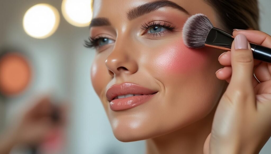 découvrez les astuces des maquilleurs professionnels pour appliquer parfaitement votre blush et sublimer votre visage d'un geste liftant et naturel.