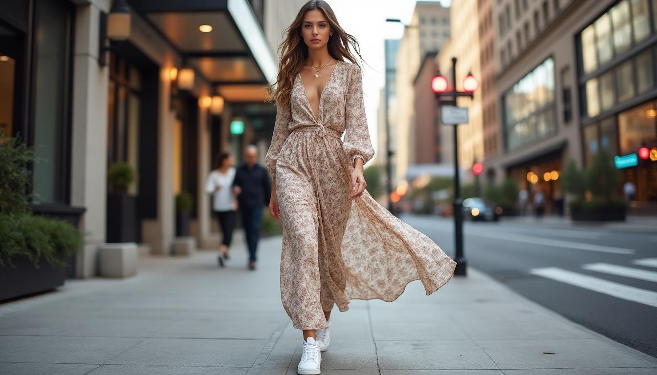 découvrez nos conseils mode pour associer baskets et robe avec style et élégance, et créer des looks tendances en toute occasion.