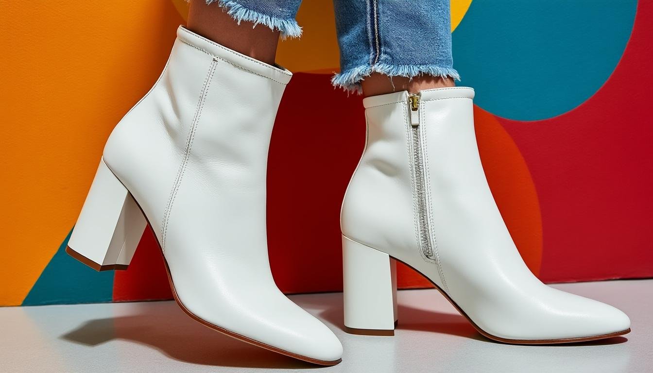 découvrez des idées de looks tendance avec des bottines blanches et apprenez quelles pièces associer pour un style chic et moderne.