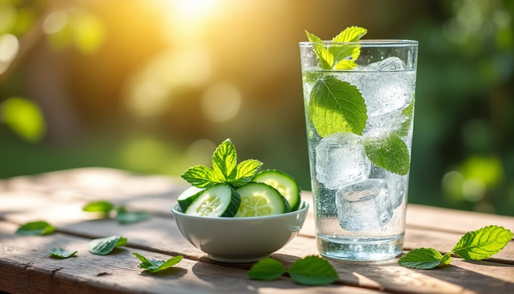 Canicule : Découvrez l’ingrédient secret à ajouter à votre verre d’eau pour une hydratation optimale découvrez l'ingrédient secret à ajouter à votre verre d'eau pour rester parfaitement hydraté même lors des fortes chaleurs de la canicule.