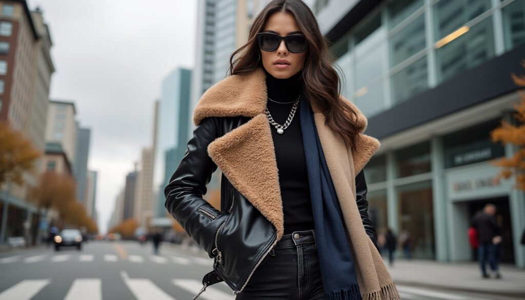découvrez tout sur le col mouton : les vestes emblématiques, les différentes matières utilisées et des conseils pour adopter ce look tendance avec style.