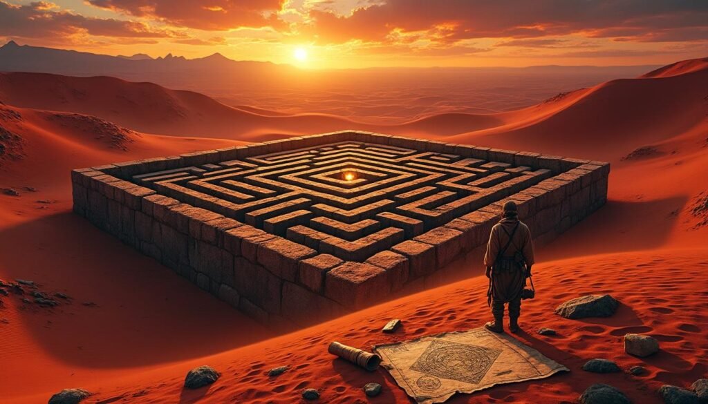 découvrez notre guide complet de crimson desert pour résoudre l'énigme du labyrinthe de burhum et maîtriser ses secrets.