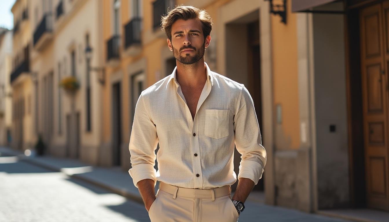 découvrez nos conseils pour choisir des tenues d'été pour homme alliant matières légères et confort optimal, parfaites pour les journées ensoleillées.
