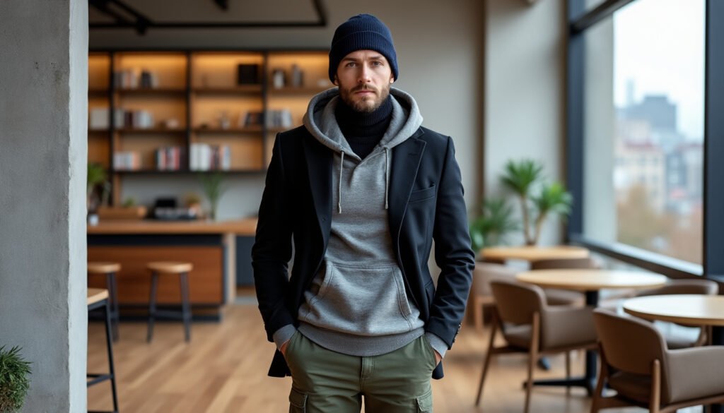 découvrez comment choisir et porter un bonnet pour homme en harmonie avec la forme de votre visage et votre tenue, pour un style à la fois tendance et adapté.