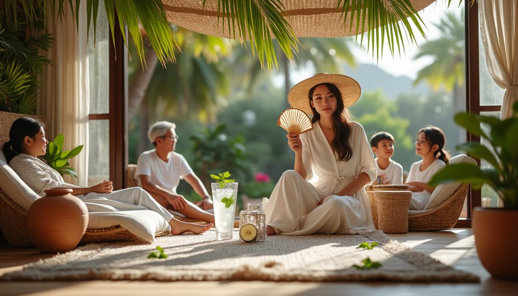 découvrez 5 astuces ingénieuses utilisées par les habitants des pays chauds pour rester au frais sans climatisation, et affrontez la chaleur extrême naturellement.