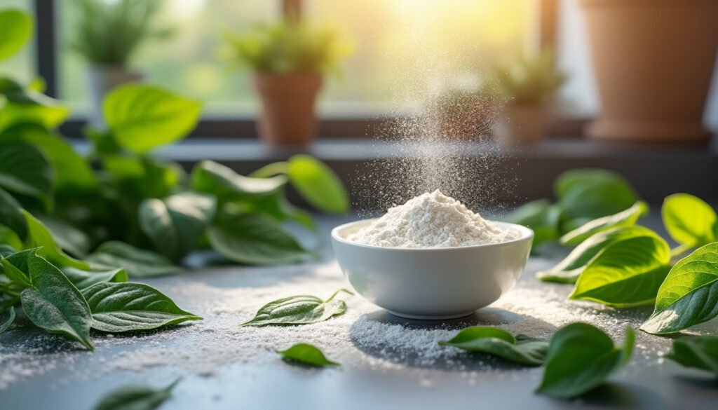 découvrez comment une poudre de cuisine commune peut remplacer les fongicides coûteux en éliminant efficacement la fumagine, pour des plantes plus saines et un jardin naturel.