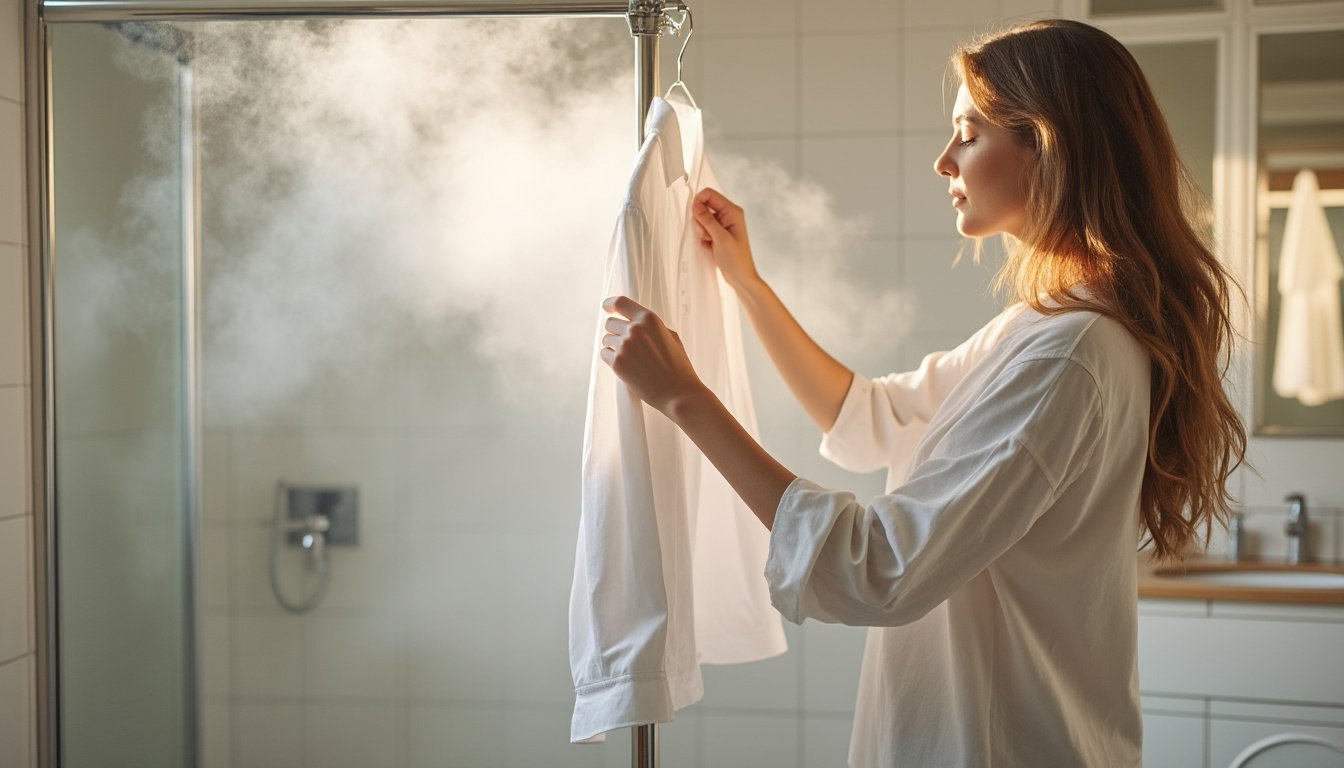 découvrez une méthode surprenante pour défroisser votre chemise rapidement, sans utiliser de fer à repasser. gagnez du temps et simplifiez votre routine vestimentaire dès aujourd'hui !