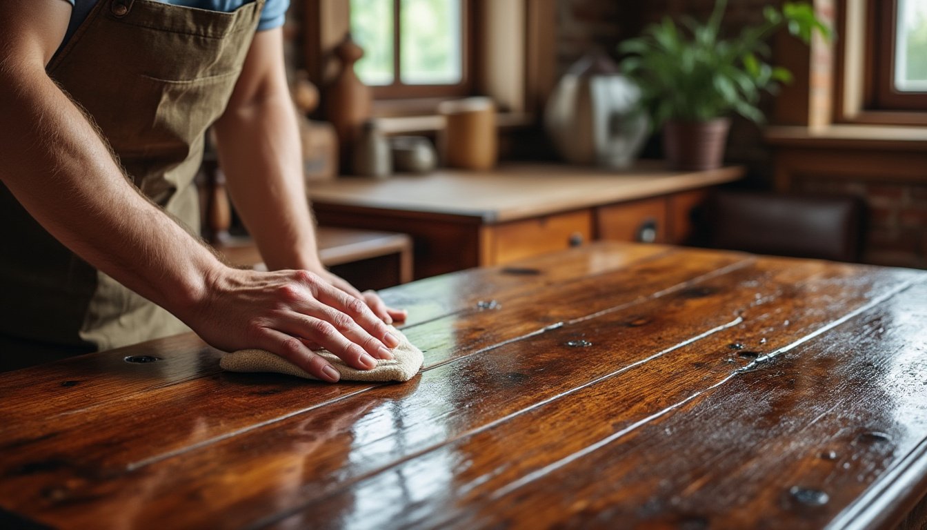 découvrez l'astuce révolutionnaire qui a transformé l'entretien de mes meubles anciens, pour un nettoyage efficace sans effort deux fois par semaine.